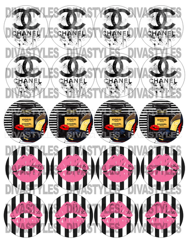 2 inch Fashion PRINTABLE DOWNLOAD ONLY