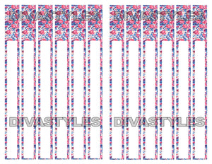 Paper Bead template medium PRINTABLE SHEET DOWNLOAD ONLY