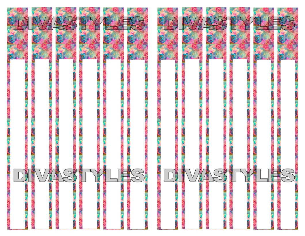 Paper Bead template medium PRINTABLE SHEET DOWNLOAD ONLY