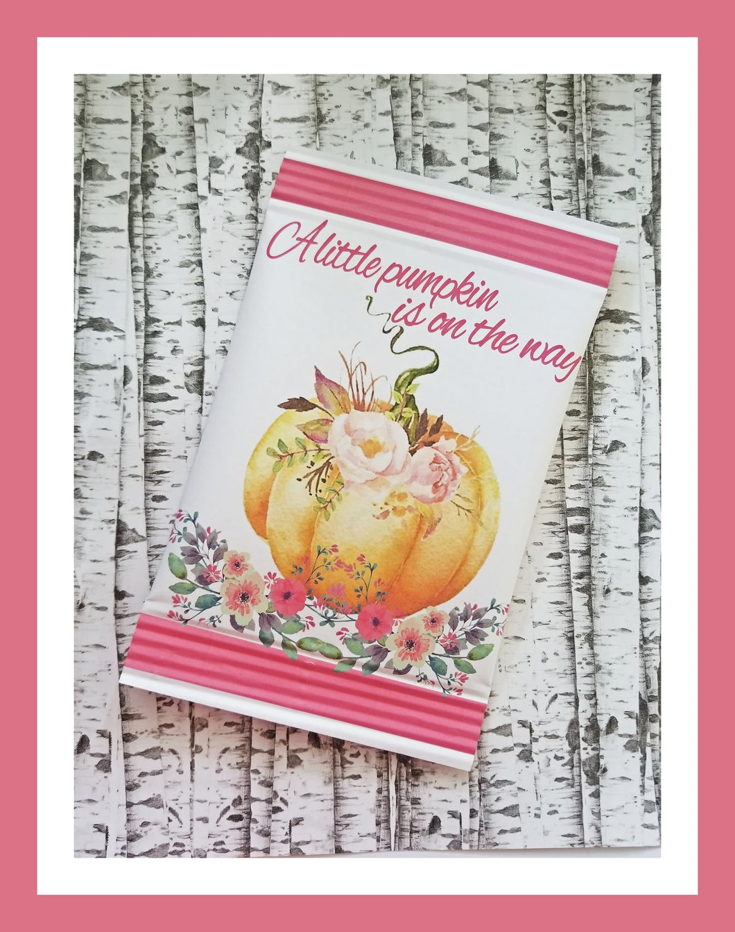 Little Pumpkin baby shower themed printable chip bag, DOWNLOAD ONLY