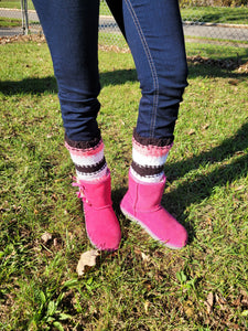 Multi Colored Leg Warmers