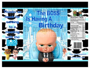 The Boss Baby 2 printable chip bag, pastel DOWNLOAD ONLY - Diva Accessories N More